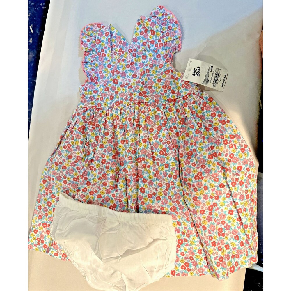 NEW Halter Dress 18months Floral Bloomers Adorable Flowers OSH B'GOSH 18 mos